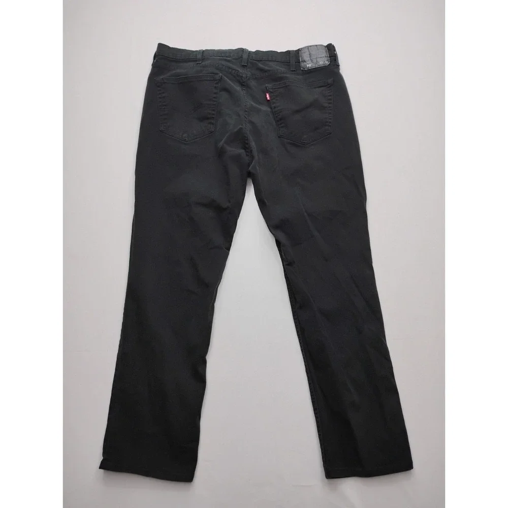 Levis 541 Jeans Mens Black 40x32 Black Straight Dark Wash Denim Skater Punk